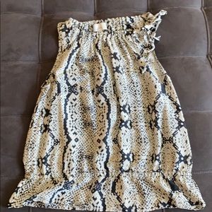 Snake Skin Print Tank